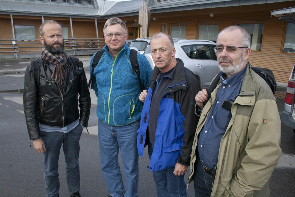 Arbeidstilsynets Bjarte Otto Johnsen (t.v.) har skrevet den kritiske rapporten om gruvedriften. Her sammen med Tor-Anders Berg (Arbeidstilsynet), Stein Erik Hansen og Peter J. Brugmans fra Bergmesteren på Svalbard før de dro til Barentsburg for å se på omstendighetene rundt den siste ulykka i gruva 11. september. Arbeidstilsynets Bjarte Otto Johnsen (t.v.) har skrevet den kritiske rapporten om gruvedriften. Her sammen med Tor-Anders Berg (Arbeidstilsynet), Stein Erik Hansen og Peter J. Brugmans fra Bergmesteren på Svalbard før de dro til Barentsburg for å se på omstendighetene rundt den siste ulykka i gruva 11. september.