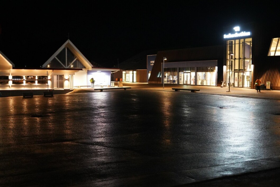Vold: Voldshendelsen skjedde her på parkeringsplassen. Vold: Voldshendelsen skjedde her på parkeringsplassen.