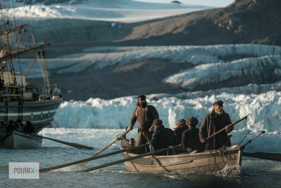 Hvalfangst: Det er en hvalfangstskute som er på fangst ved Øst-Grønland. Serien er spilt inn på Vest-Spitsbergen