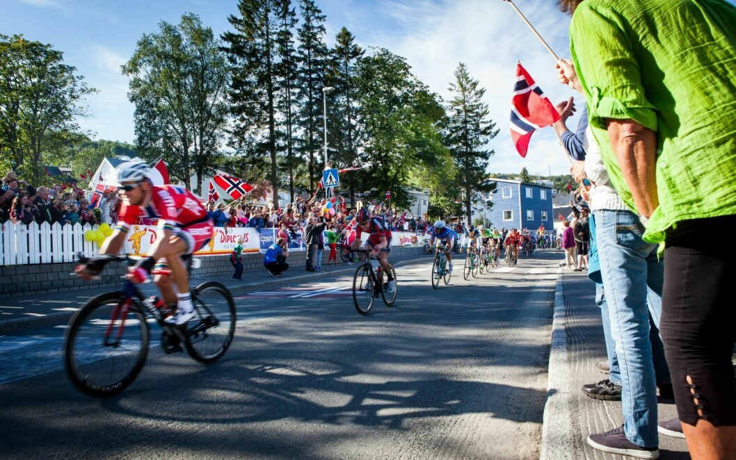 Bilde fra Arctic Race of Norway.