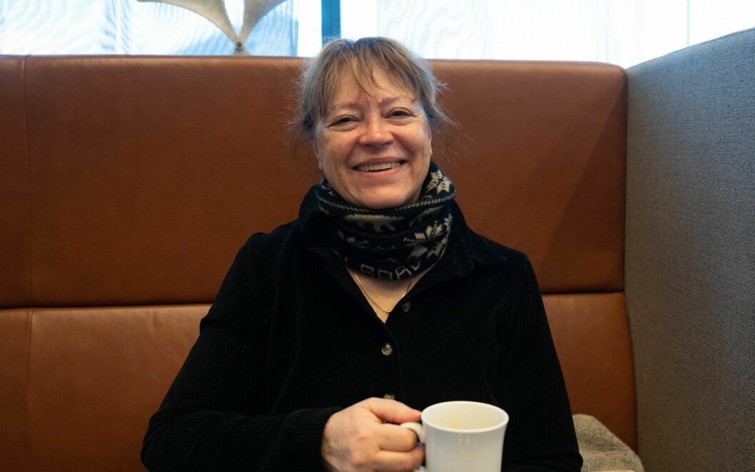 Stamgjest: Elisabeth Bourne liker seg på Rabalder. Stamgjest: Elisabeth Bourne liker seg på Rabalder.