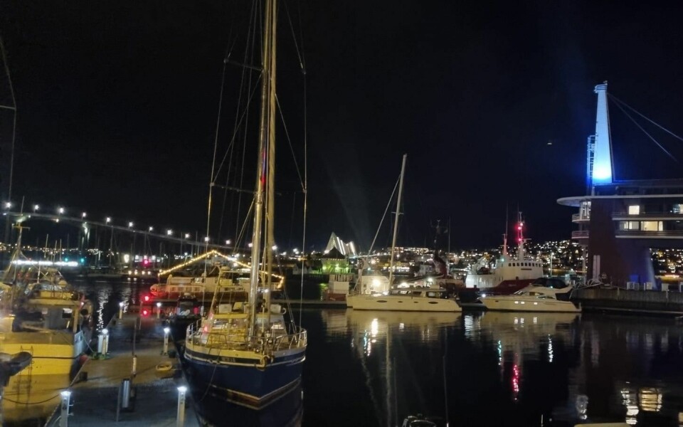 Etter elleve år kun på Svalbard er nå Arctica II på «tilpasning» i et mindre regulert miljø. Etter elleve år kun på Svalbard er nå Arctica II på «tilpasning» i et mindre regulert miljø.