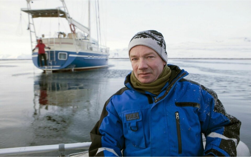 Heinrich Eggenfellner har drevet virksomhet i Longyearbyen i 20 år.