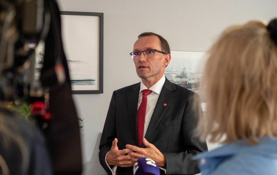Klima- og miljøvernminister Espen Barth Eide (Ap) besøker onsdag Svea for å ta del i sluttføring av oppryddingsarbeidet i Svea.