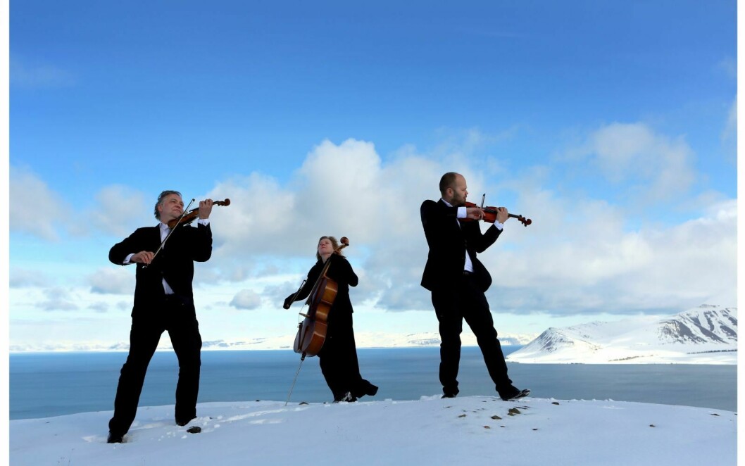 Orkestermusikere fra Arktisk Filharmoni.