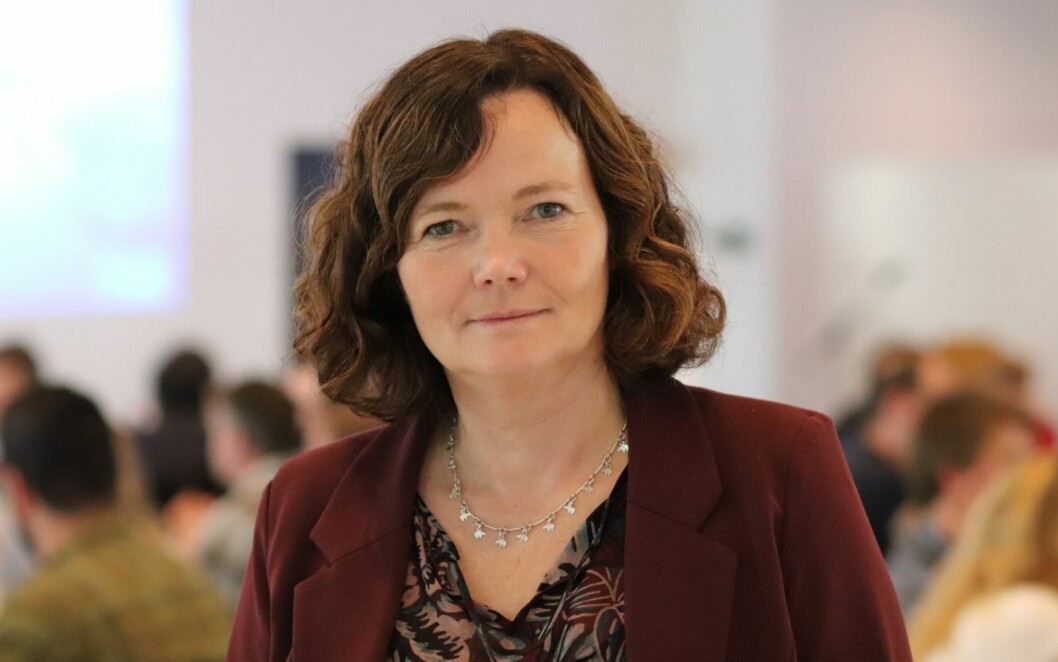 Frigg Jørgensen, administrerende direktør i Aeco. Frigg Jørgensen, administrerende direktør i Aeco.