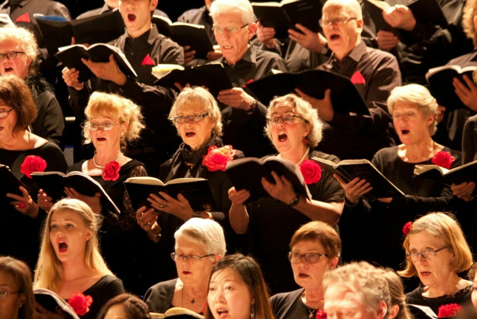 Med stor innlevelse framførte koret storverket av Händel.