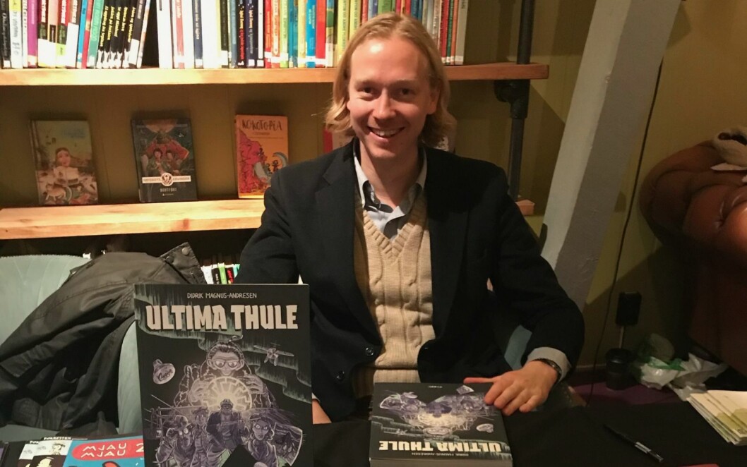 FORFATTER: Didrik Magnus-Andresens oldefar er blant inspirasjonskildene bak hans tegnede bok-debut FORFATTER: Didrik Magnus-Andresens oldefar er blant inspirasjonskildene bak hans tegnede bok-debut
