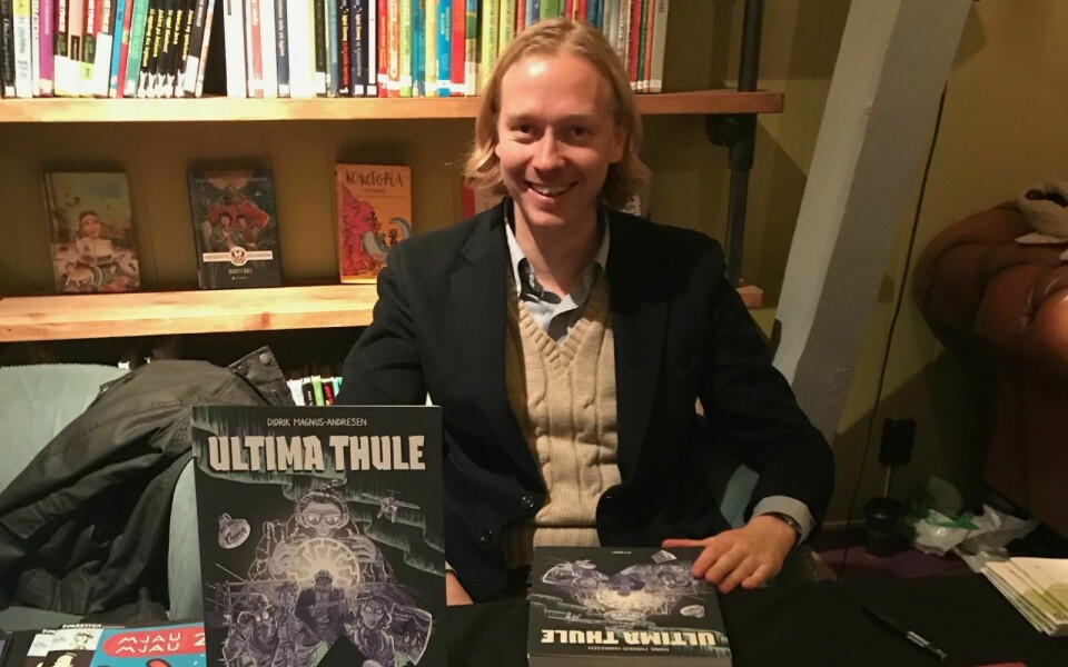 FORFATTER: Didrik Magnus-Andresens oldefar er blant inspirasjonskildene bak hans tegnede bok-debut 'Ultima Thule'.