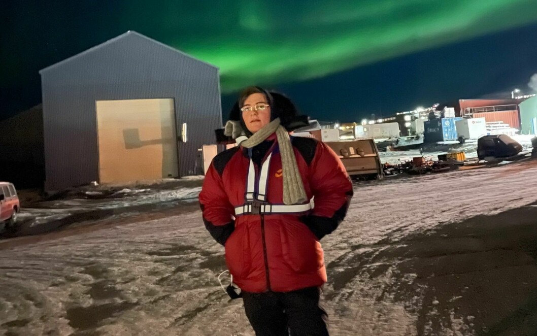 Erik Eikenes Bassermann fra Svalbard folkehøgskole.
