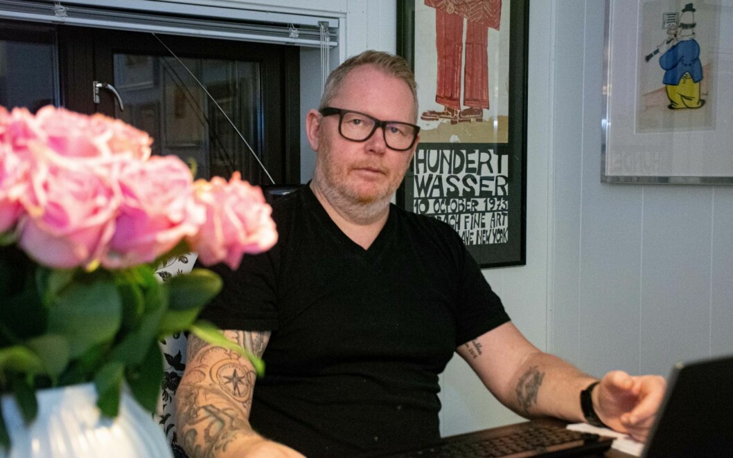 Hjemmekontor: Før Alf Samuelsen flytter inn på et kontor på Lompensenteret er han nødt til å arbeide hjemmefra. Hjemmekontor: Før Alf Samuelsen flytter inn på et kontor på Lompensenteret er han nødt til å arbeide hjemmefra.