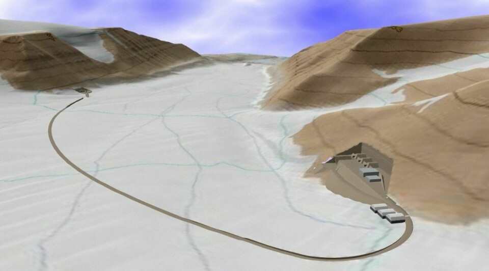 Veidekke Arctic hadde hovedentreprisen i byggingen av veien mellom Svea Nord og Lunckefjell. Arbeidet var krevende og veien går over en isbre som beveger seg én meter i året.