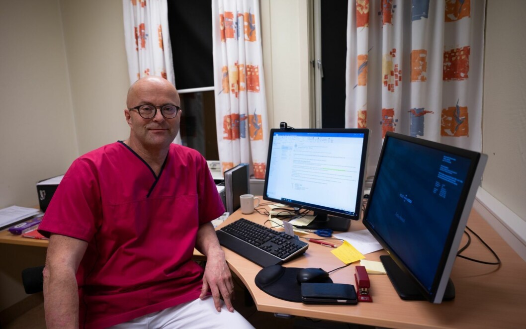 Ingen innlagt: - Ingen har vært innlagt på sykehus i 2022, opplyser smittevernlege Knut Selmer.Foto: Siri Åbø Wiersen/arkiv Ingen innlagt: - Ingen har vært innlagt på sykehus i 2022, opplyser smittevernlege Knut Selmer.Foto: Siri Åbø Wiersen/arkiv