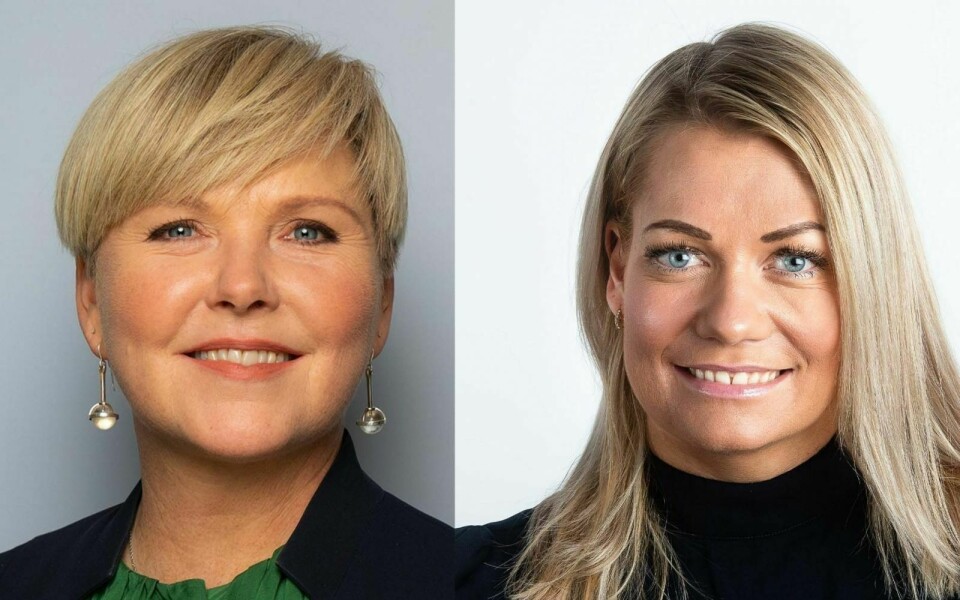 Utviklingsminister Anne Beathe Tvinnereim og landbruks- og matminister Sandra Borch kommer til Svalbard for å deponere frø i det globale frøhvelvet.