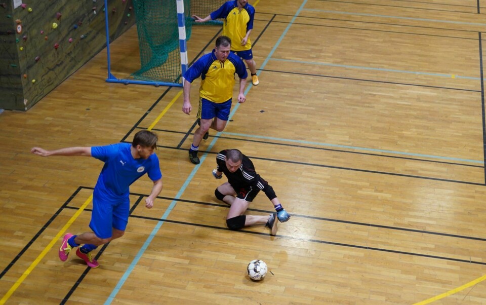 Fotball: Rundingsbøye.