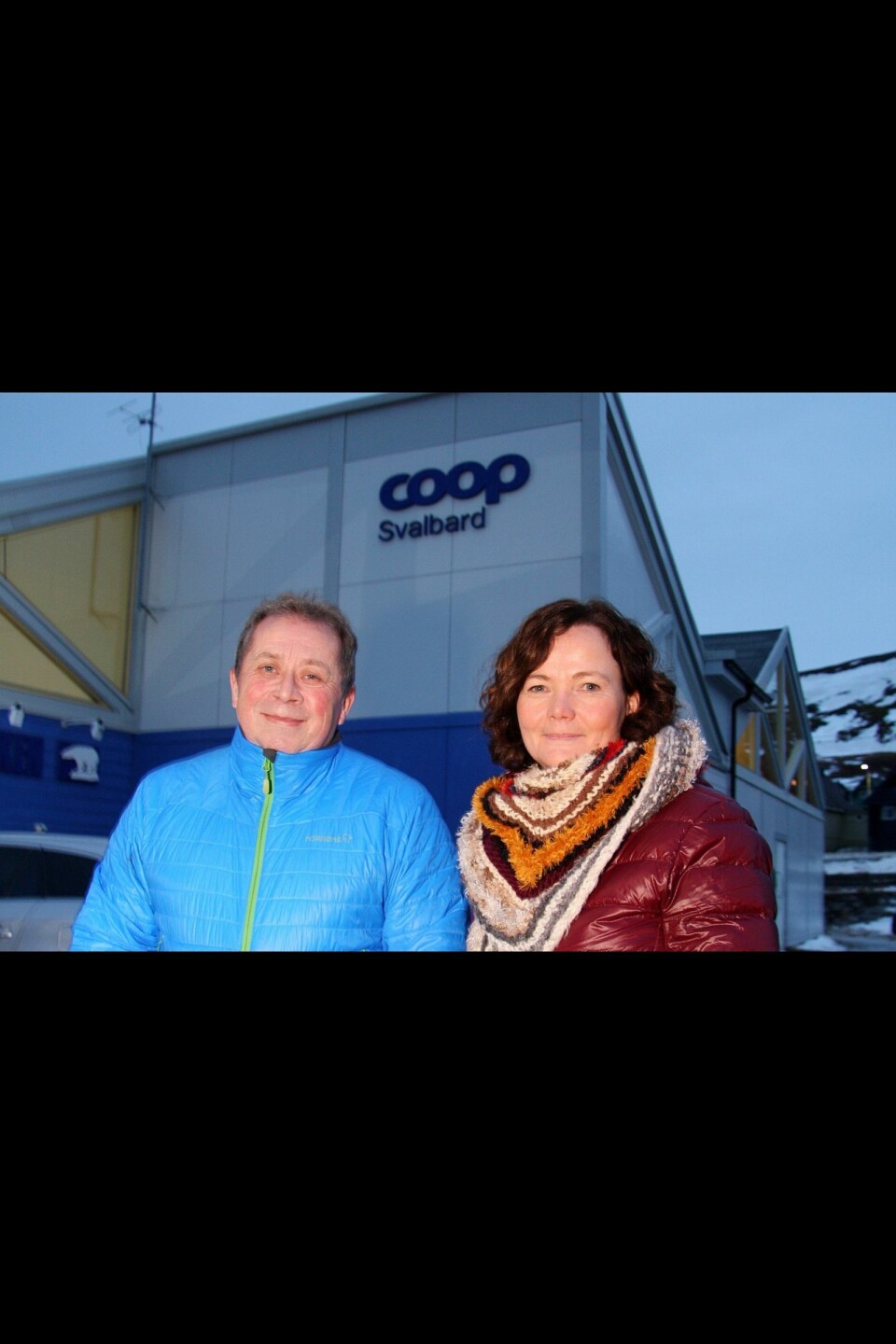 Administrerende direktør Morten Helliksen og styreleder Frigg Jørgensen i Coop Svalbard føler seg trygg på at det er riktig å satse nå. Administrerende direktør Morten Helliksen og styreleder Frigg Jørgensen i Coop Svalbard føler seg trygg på at det er riktig å satse nå.