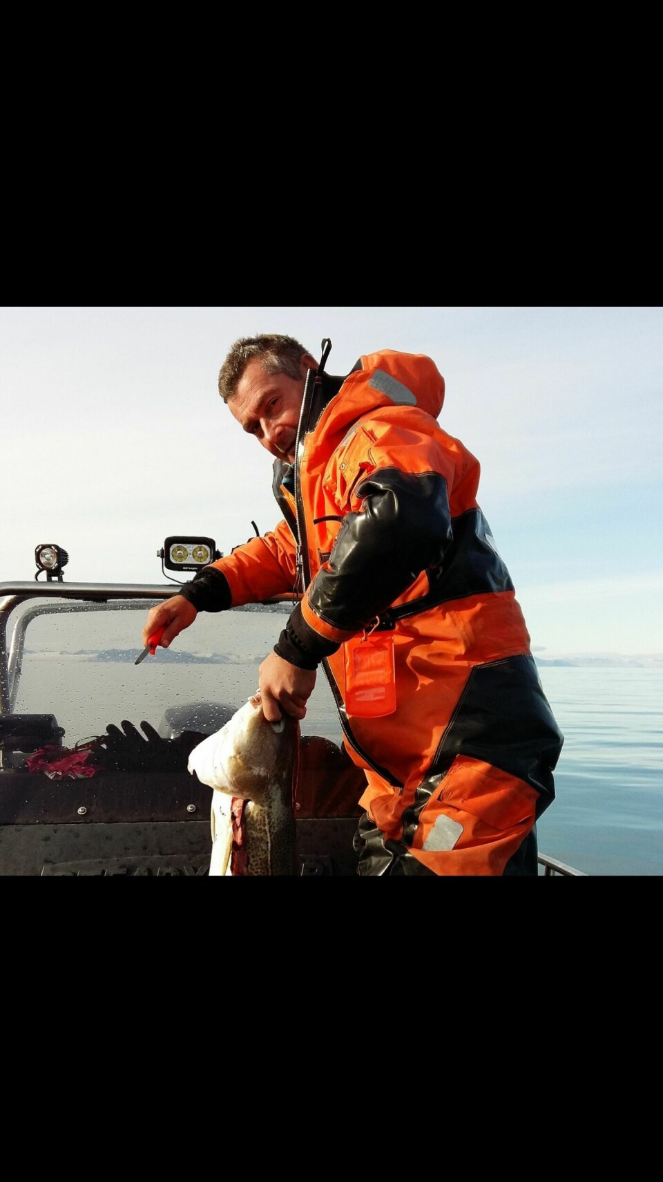 Frank Arvid Pettersen har vært ofte på sjøen denne høsten, og har aldri opplevd så godt fiske på Isfjorden.