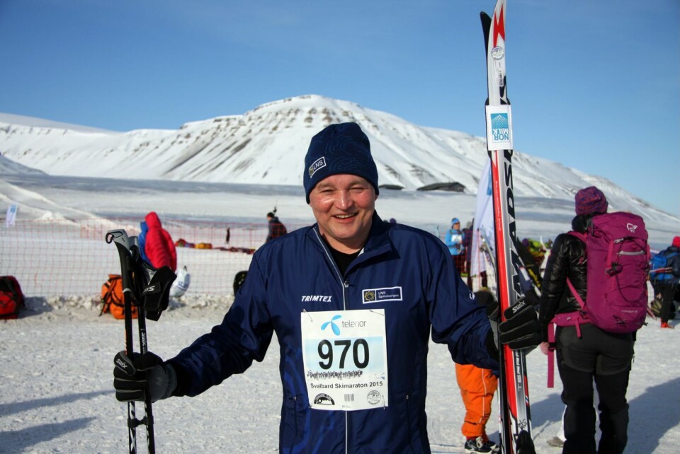 Frank Jakobsen fikk en utfordring han ikke kunne si nei til, og stilte til start.