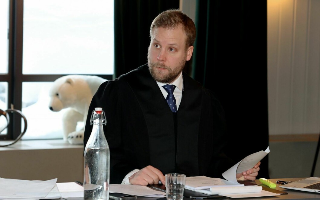 Aktor i saken, politiadvokat Magnus Rindal Fredriksen.