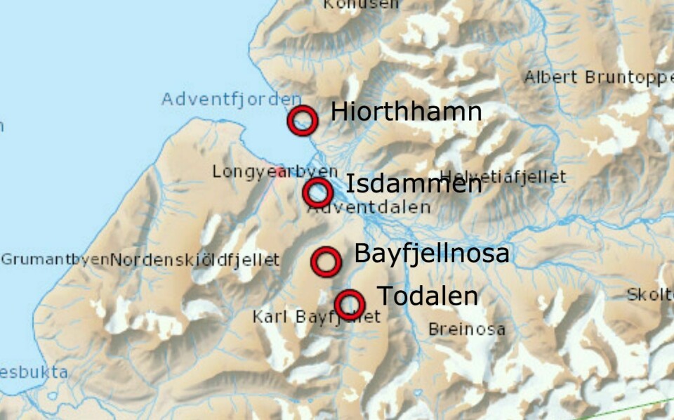 Bjørnen streifet Longyearbyen. Sysselmannen ble først varslet da den hadde passert Hiorthhamn. Den fortsatte over Isdammmen, tok seg en rast ved Bayfjellnosa, og forsvant innover Todalen.