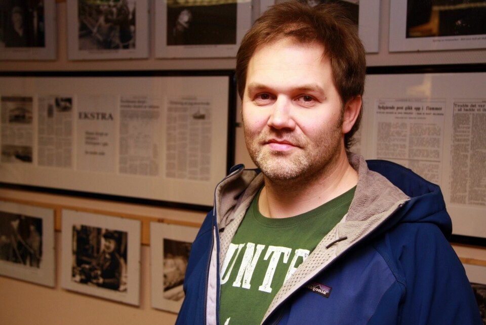 Arild Olsen, klubbleder i Store Norske.