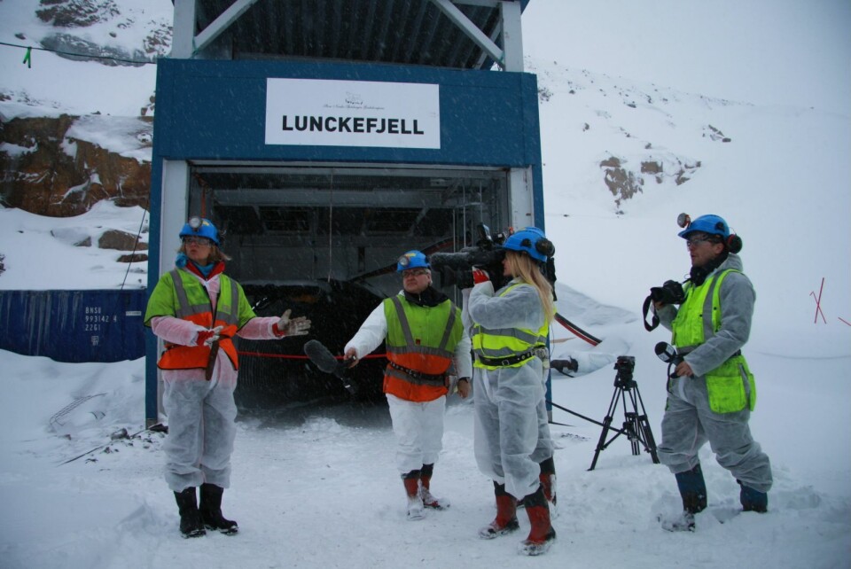 I februar 2014 ble den nye kullgruva til 1,2 milliarder kroner i Lunckefjell offisielt åpnet. Nå kan det hende det aldri blir drift her.