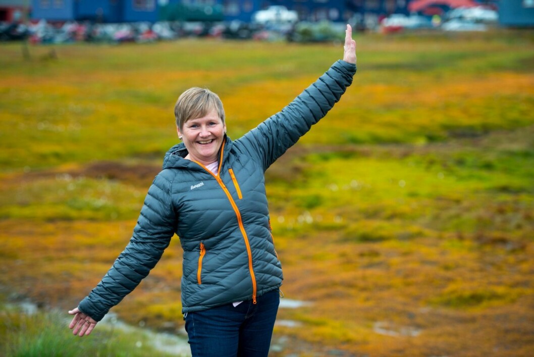 Vigdis Jensen (51) er glad i å involvere seg i diverse aktiviteter i Longyearbyen.