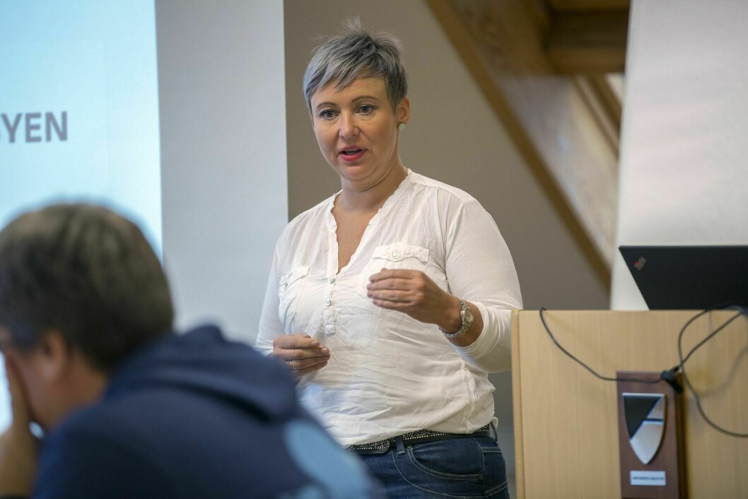 Trine Krystad presenterte planer for å knytte Longyearbyen sammen i «opplevelsesløyper» for politikerne i TU onsdag.