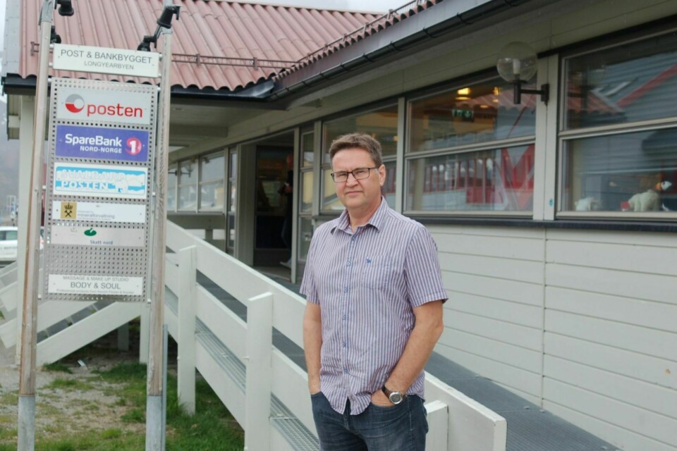 Trond Hellstad er avdelingsleder ved SpareBank 1 Nord-Norges filial på Svalbard.