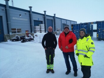 Besøg i Reno-vest på affaldsanlægget i Longyearbyen Besøg i Reno-vest på affaldsanlægget i Longyearbyen