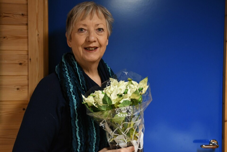 Anne Lise Klungseth Sandvik fikk ukens julestjerne.