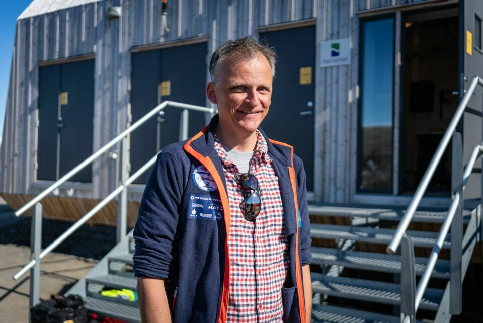 Flytter: Moritz Sieber har jobbet i Ny-Ålesund i ni år.