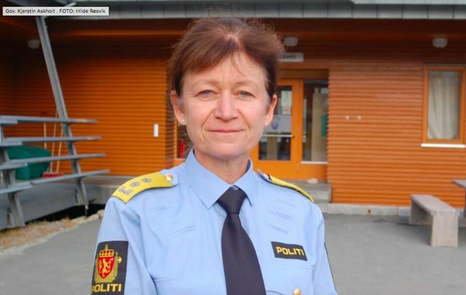 Sysselmann Kjerstin Askholt.