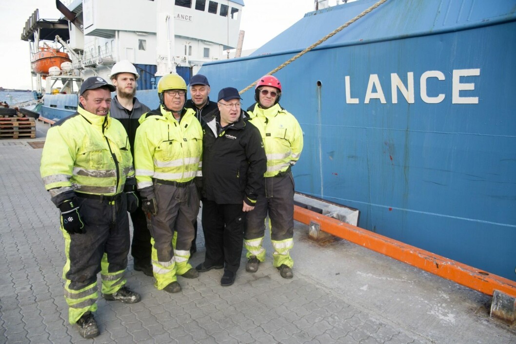 Fra venstre: Magne Laksehaug, Sebastian Ljungdal, Bjørnar Pedersen, Hans-Øystein Karlsen, Emil Øren og Tommy Hansen. Fra venstre: Magne Laksehaug, Sebastian Ljungdal, Bjørnar Pedersen, Hans-Øystein Karlsen, Emil Øren og Tommy Hansen.