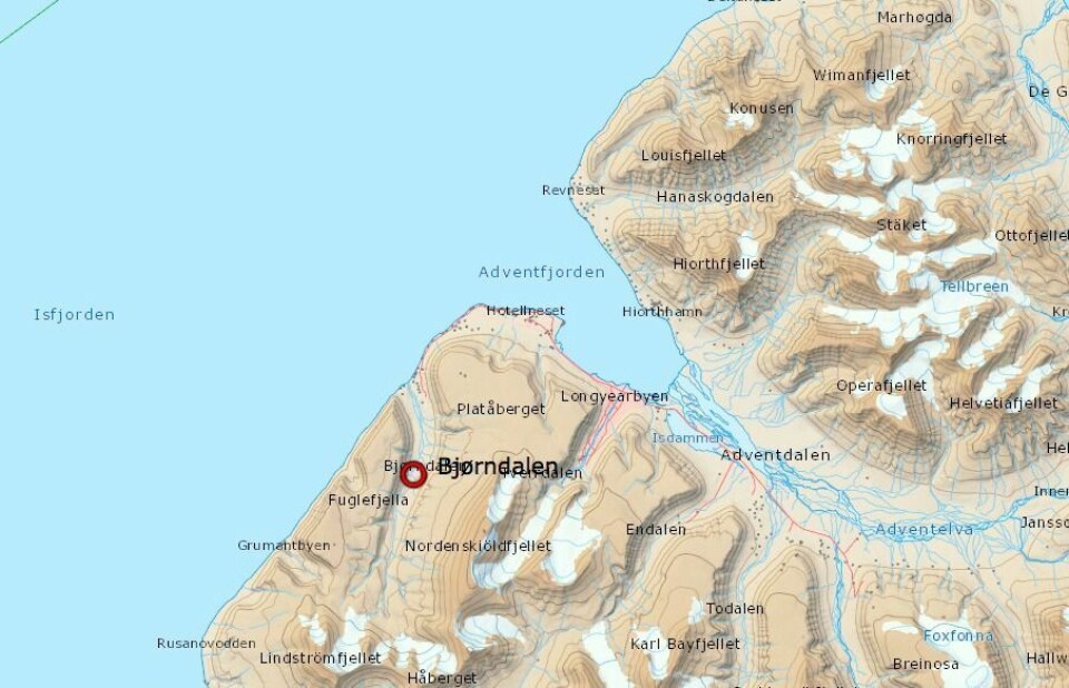 Sysselmannen rykket ut da de fikk meldinger om at et reinsdyr sleit i Bjørndalen.