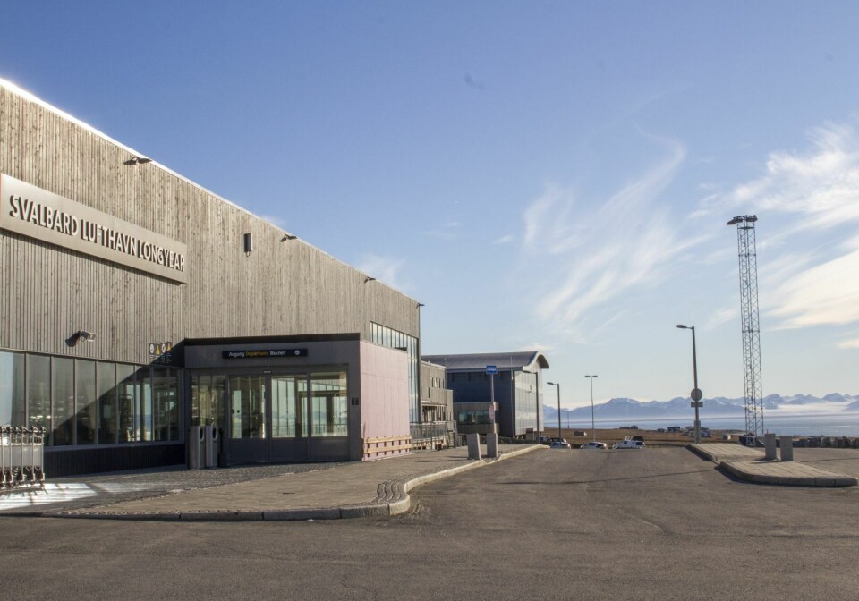 Svalbard lufthavn.