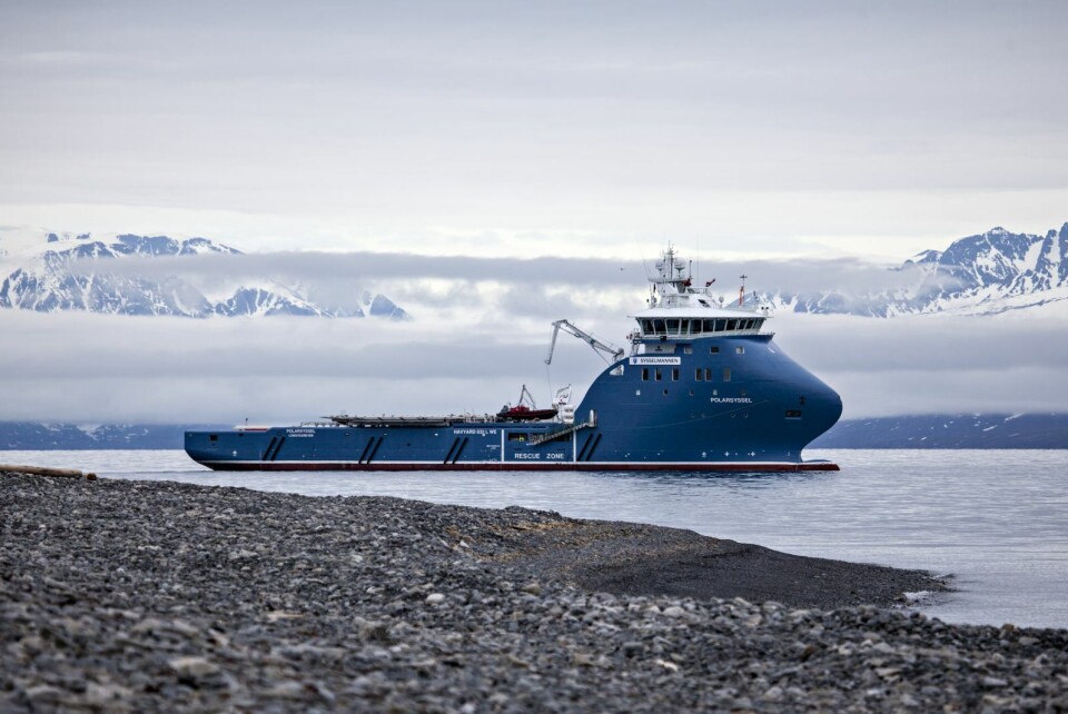 Sysselmannen sin båt 'Polarsyssel' er varslet. Sysselmannen sin båt 'Polarsyssel' er varslet.