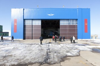Det russiske helikopteret av typen MI-8 kom aldri tilbake hit til Kapp Heer-basen ved Barentsburg. Det russiske helikopteret av typen MI-8 kom aldri tilbake hit til Kapp Heer-basen ved Barentsburg.