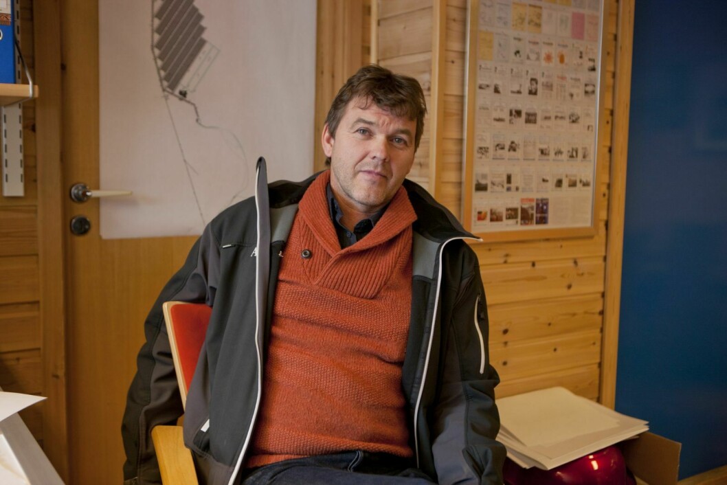 Arne Kristoffersen er daglig leder i Svalbard Wildlife Expeditions, og jobber i Gruve 7.