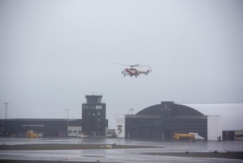 Helikopteret ankom Svalbard lufthavn klokken 13.23. Helikopteret ankom Svalbard lufthavn klokken 13.23.