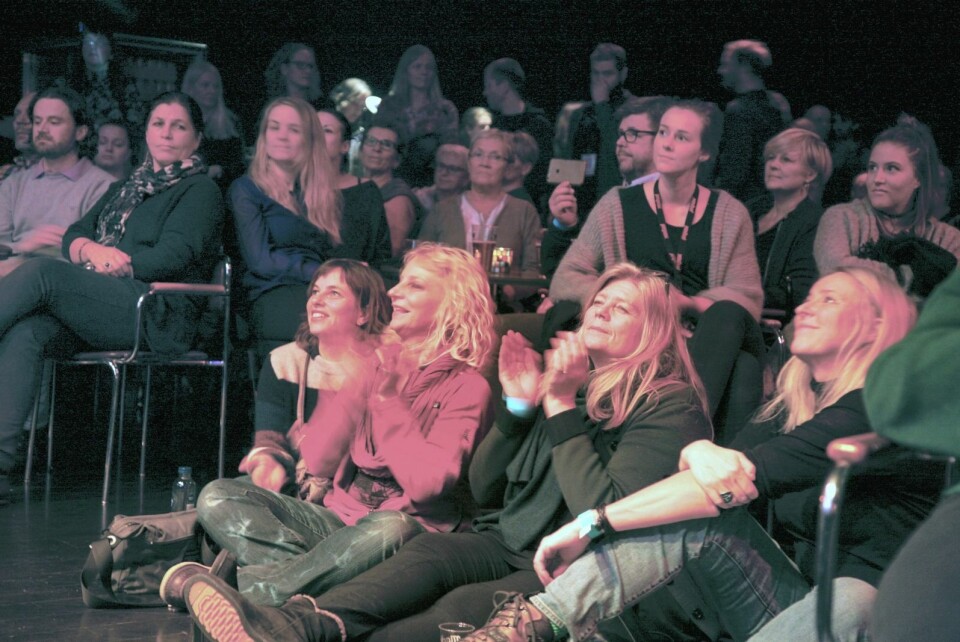 Ca. 300 entusiaster fylte kulturhuset på åpningskonserten. Full trøkk fra første nummer.