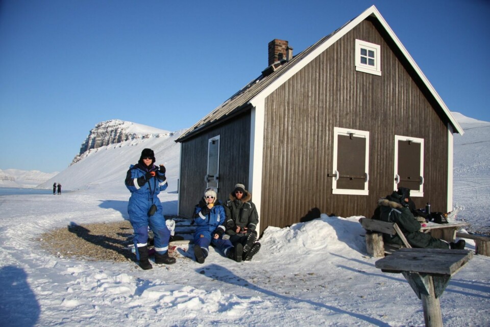 Bortsett fra noen få uhell har påsken på Svalbard forløpt uten store hendelser. Bildet er fra Fredheim som var et yndet utfartssted for mange. Bortsett fra noen få uhell har påsken på Svalbard forløpt uten store hendelser. Bildet er fra Fredheim som var et yndet utfartssted for mange.
