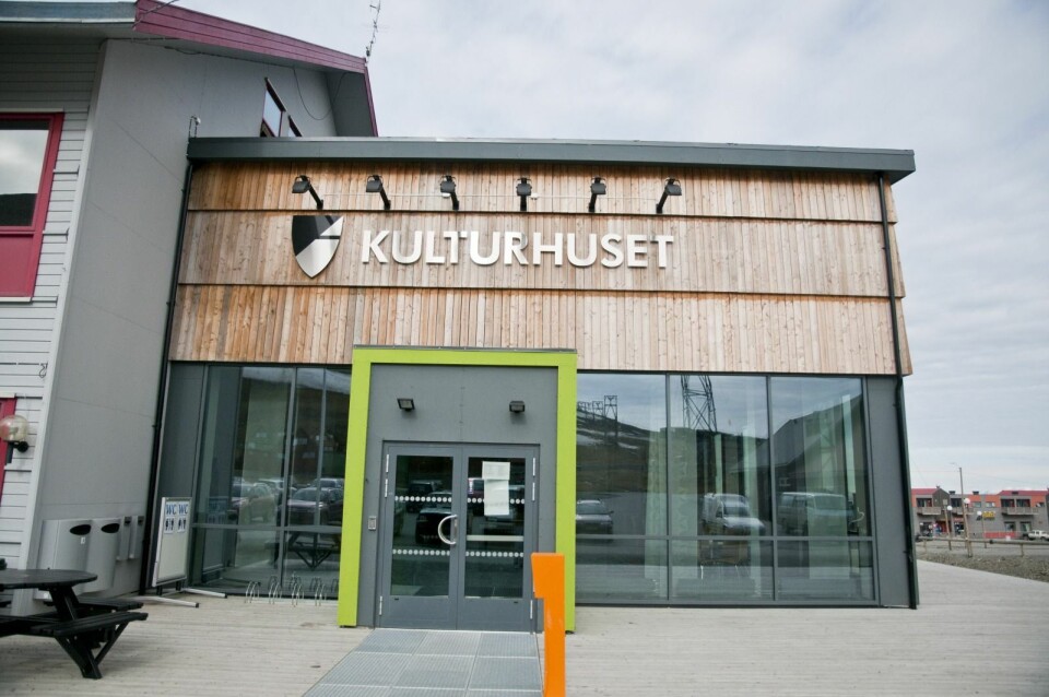 Felleshus: Longyearbyen FrP foreslår å bygge et nytt felles kulturhus der alle aktører innen kunst og kultur kan samles, foreksempel i forlengelsen av det eksisterende kulturhuset i byen.