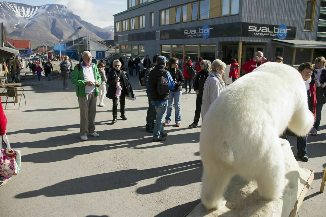 Det er tilreisende til Svalbard som betaler avgiften som går til Svalbards miljøvernfonds utdelinger.
