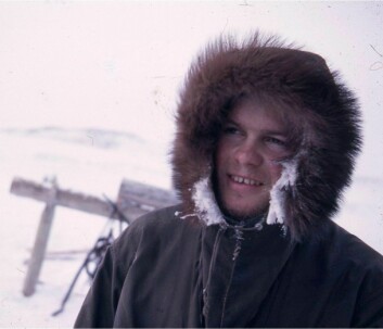 Bilde av Per Johnson tatt i 1964. Unggutten var med Odd Lønø på fangst. Senere ble det mange eventyr på ham.