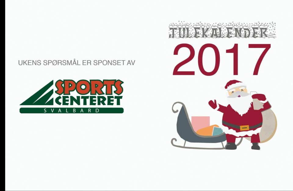 Svalbardpostens julekalender, luke 6