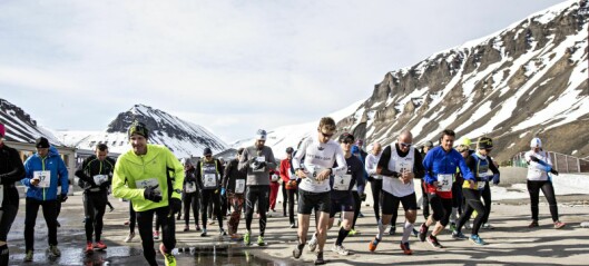 Mot rekordstort Spitsbergen maraton