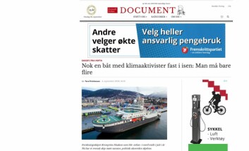 Dette er direkte feilaktig informasjon, sier de som var med på MS «Malmö». Dette er direkte feilaktig informasjon, sier de som var med på MS «Malmö».