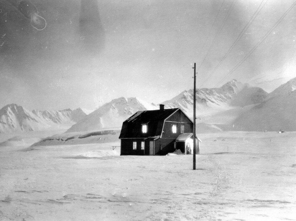 Roald Amundsen bodde i Amundsenvillaen i korte perioder i 1925 og 1926.