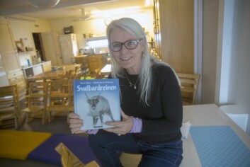 Kiristi Blom har skrevet tekstene i boken, som  hun har gjort i ni andre bøker om dyr i Arktis.